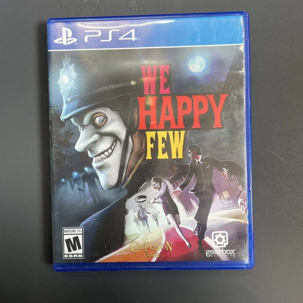 We Happy Few - Sony PlayStation 4 PS4 Video Game EUC